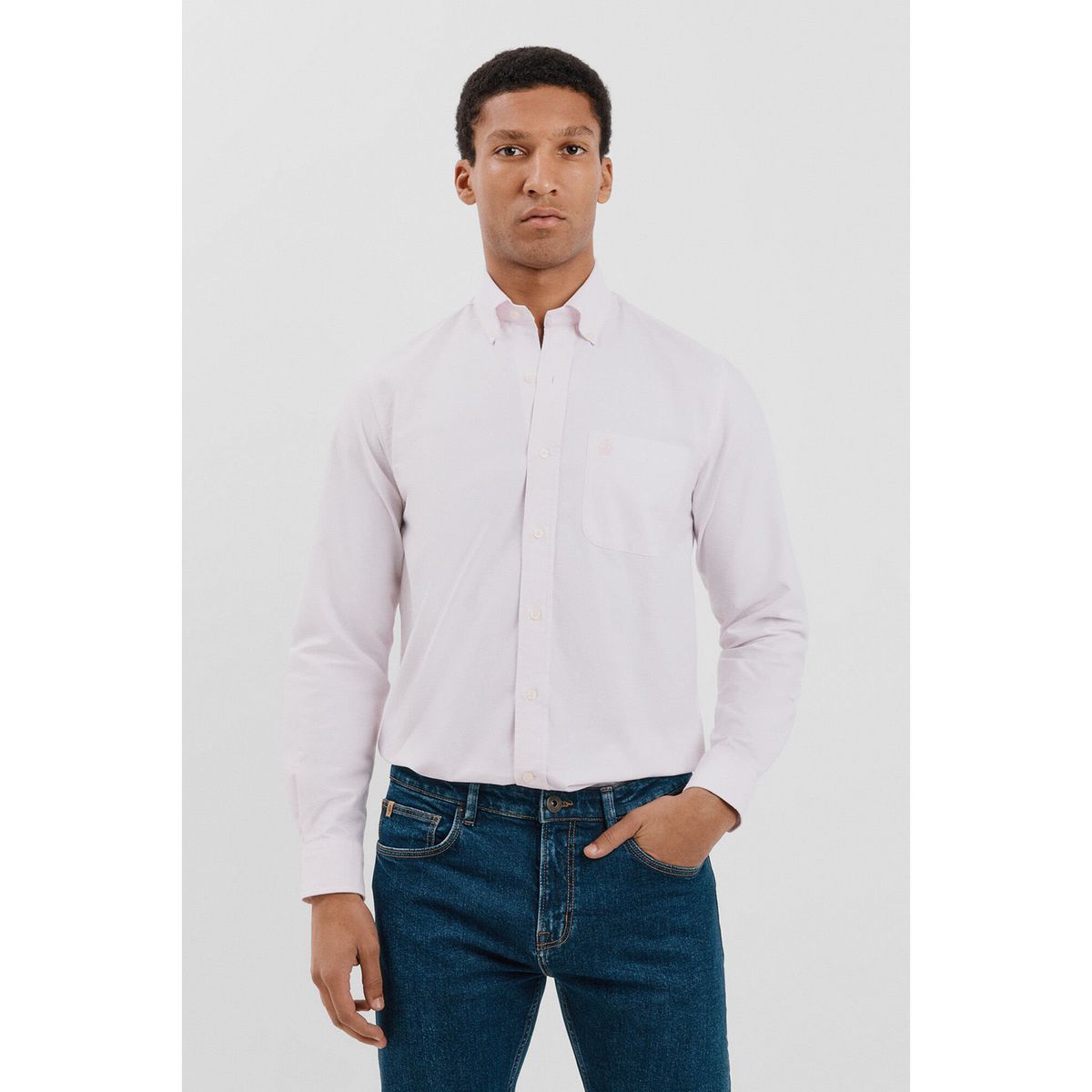 CORTEFIEL - Camisa 100% Algodón Casual Hombre Cortefiel
