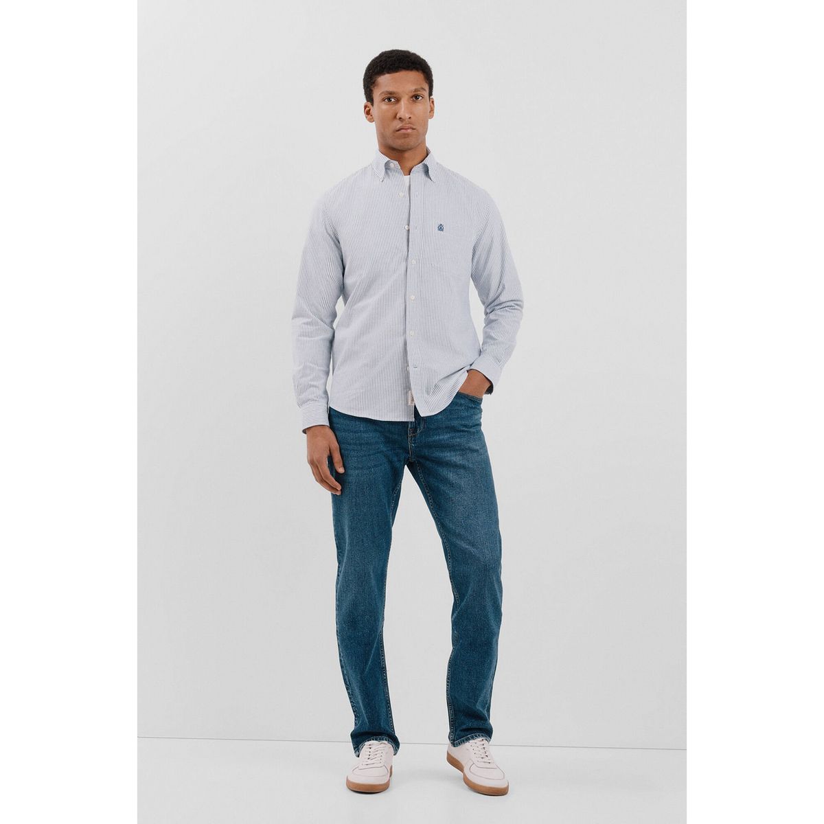 CORTEFIEL - Camisa 100% Algodón Casual Hombre Cortefiel