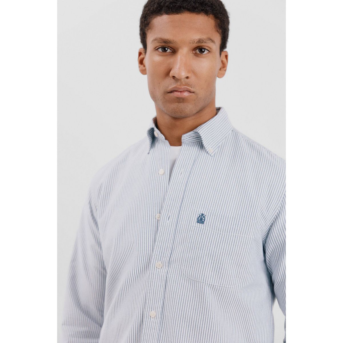 CORTEFIEL - Camisa 100% Algodón Casual Hombre Cortefiel