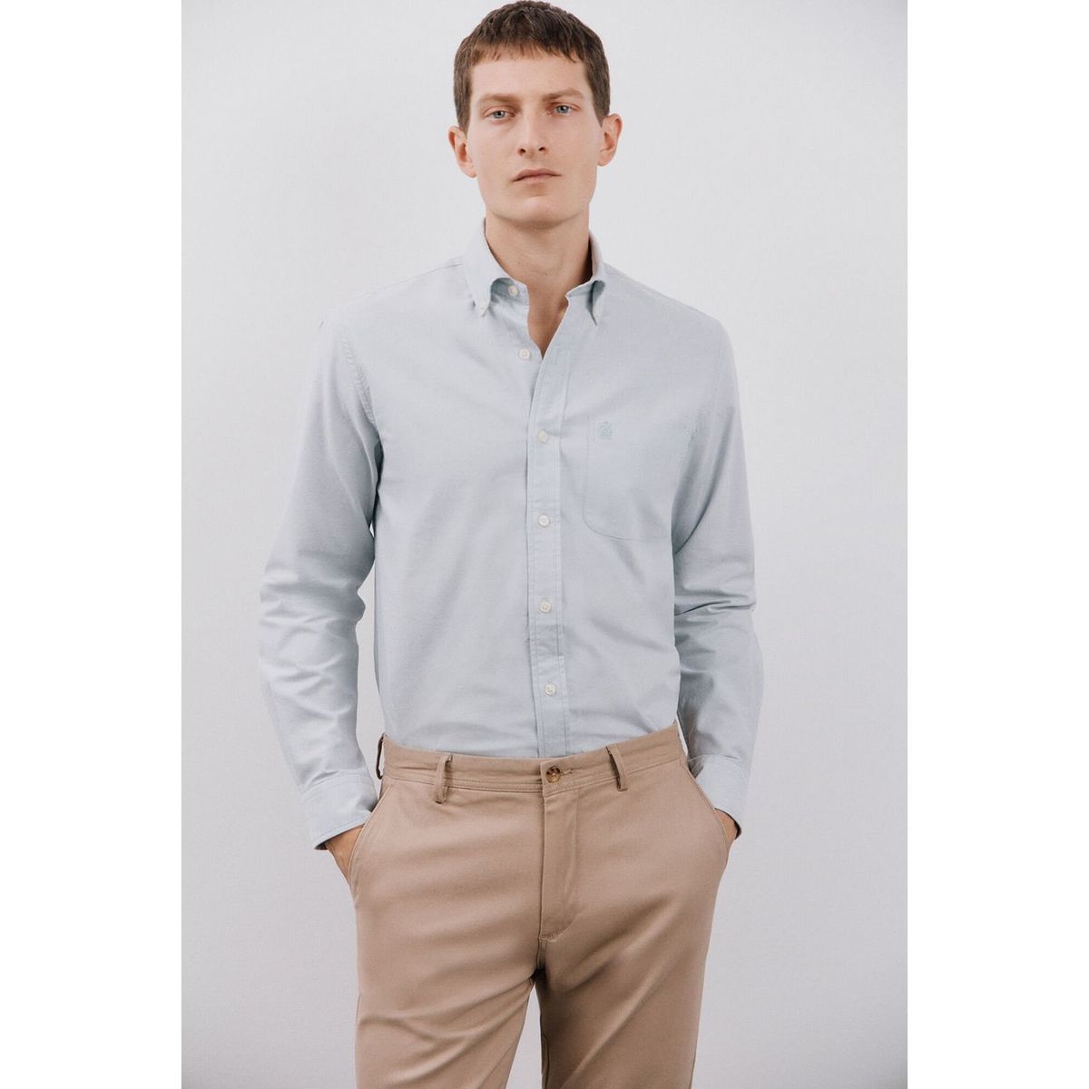 CORTEFIEL - Camisa 100% Algodón Casual Hombre Cortefiel