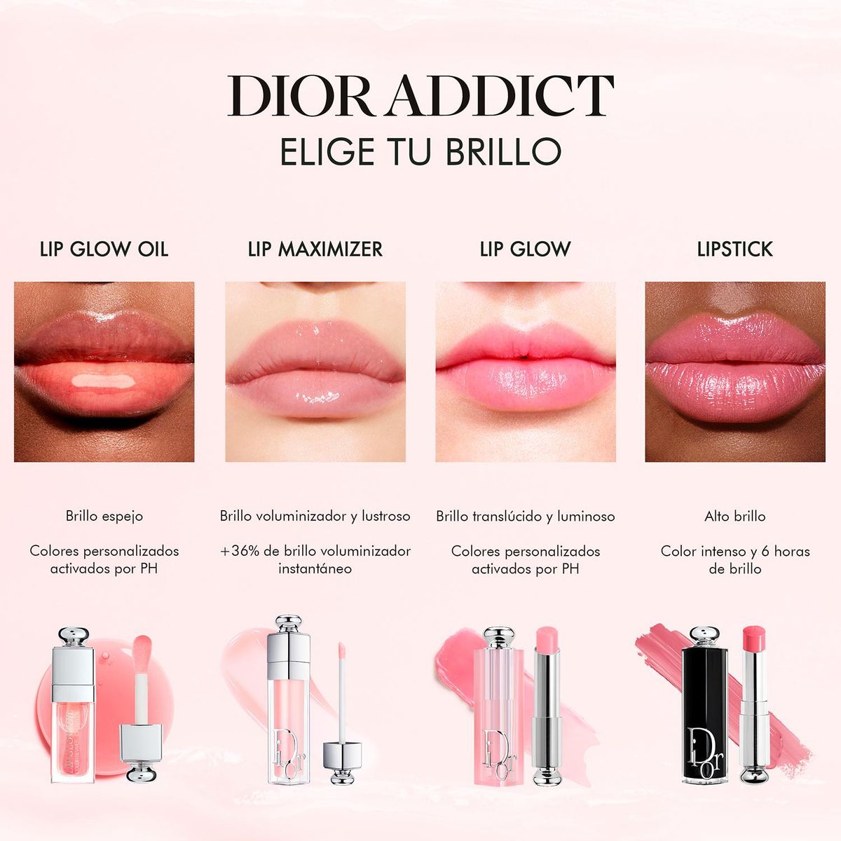 DIOR - Dior Addict Lip Glow Balm 001 Pink