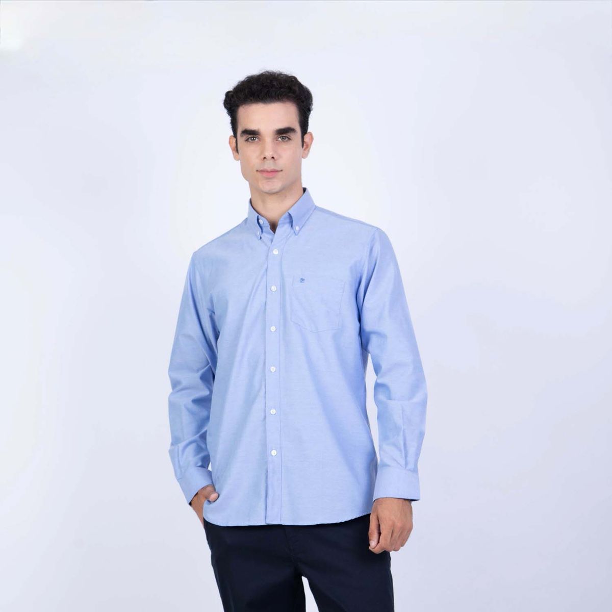 PIERRE CARDIN - Camisa 100% Algodón Casual Hombre Pierre Cardin