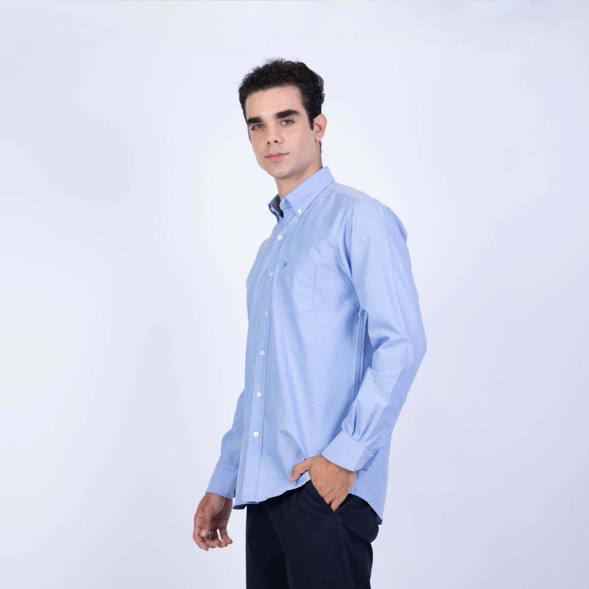 PIERRE CARDIN - Camisa 100% Algodón Casual Hombre Pierre Cardin