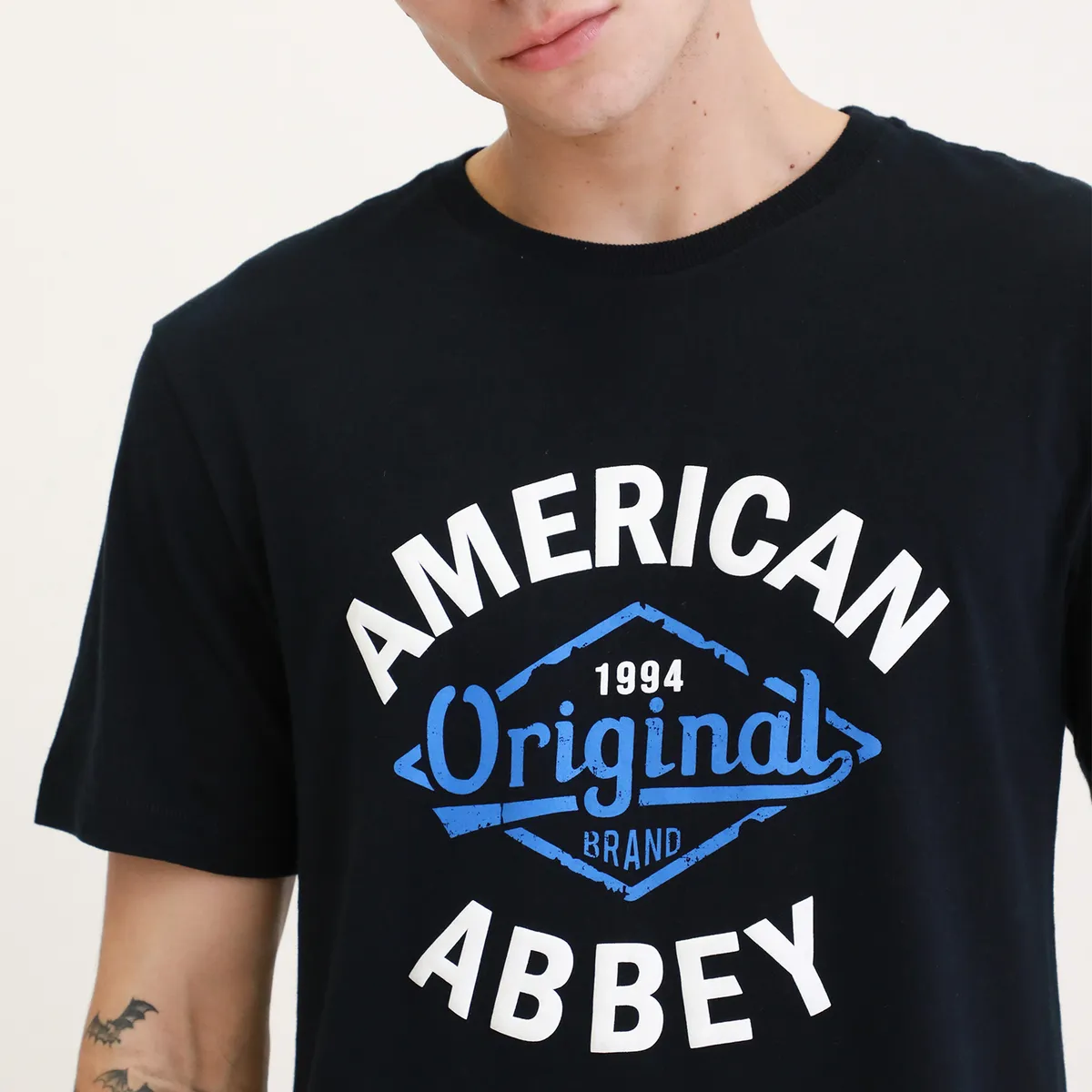 AMERICAN ABBEY - Polo 100% Algodón Casual Hombre American A