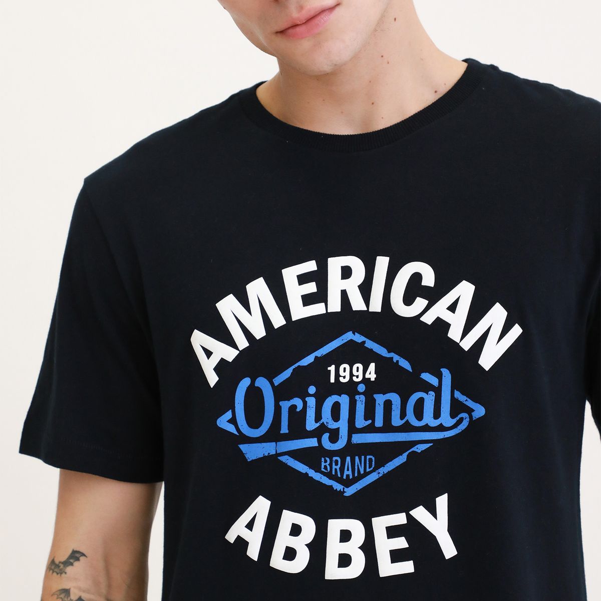 AMERICAN ABBEY - Polo 100% Algodón Casual Hombre American A