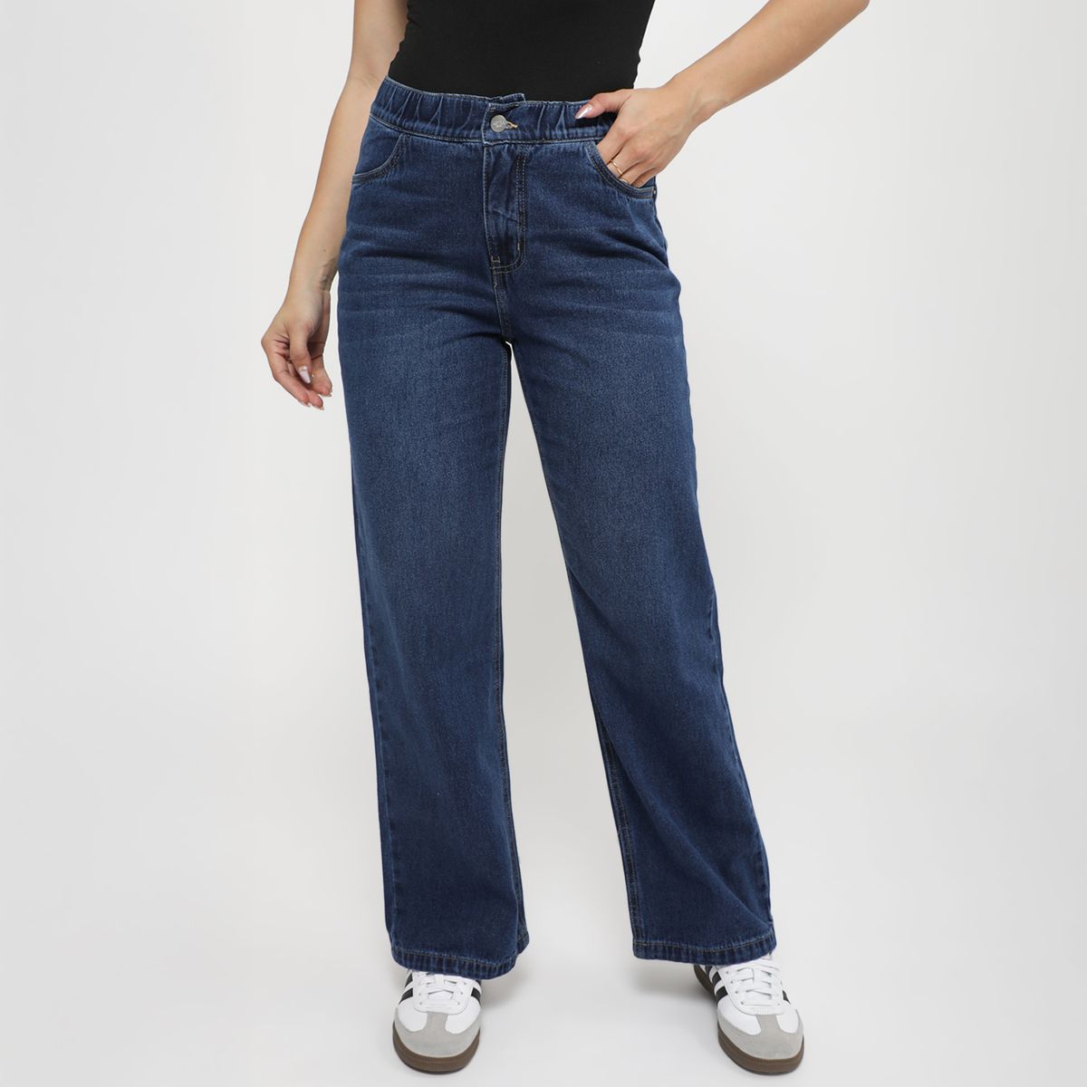 KAYRA POBLET - Jean Jogger Tiro Alto Mujer Kayra Poblet