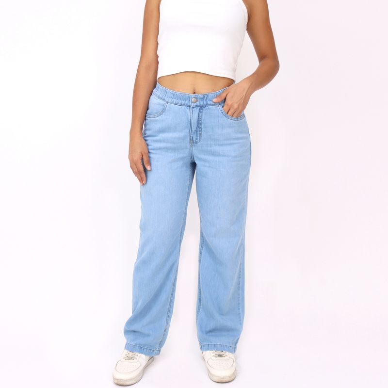 KAYRA POBLET - Jean Jogger Tiro Alto Mujer Kayra Poblet