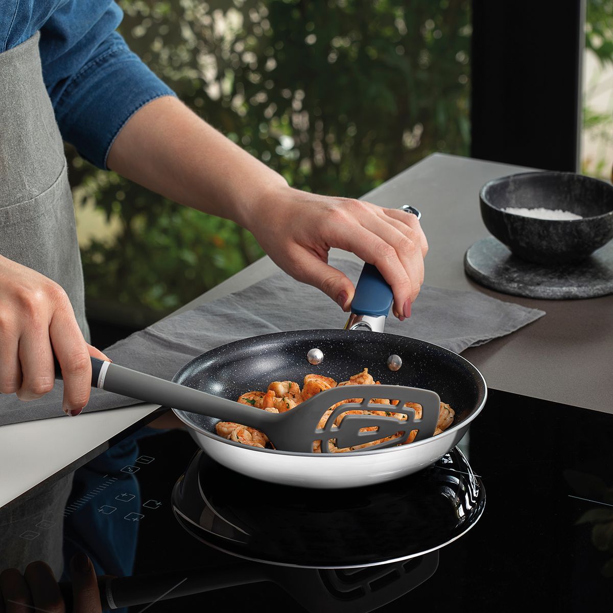 TRAMONTINA - Sarten 20cm Romagna Blackstone