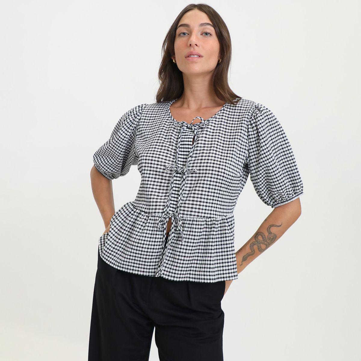 BASEMENT - Blusa Casual Mujer Basement