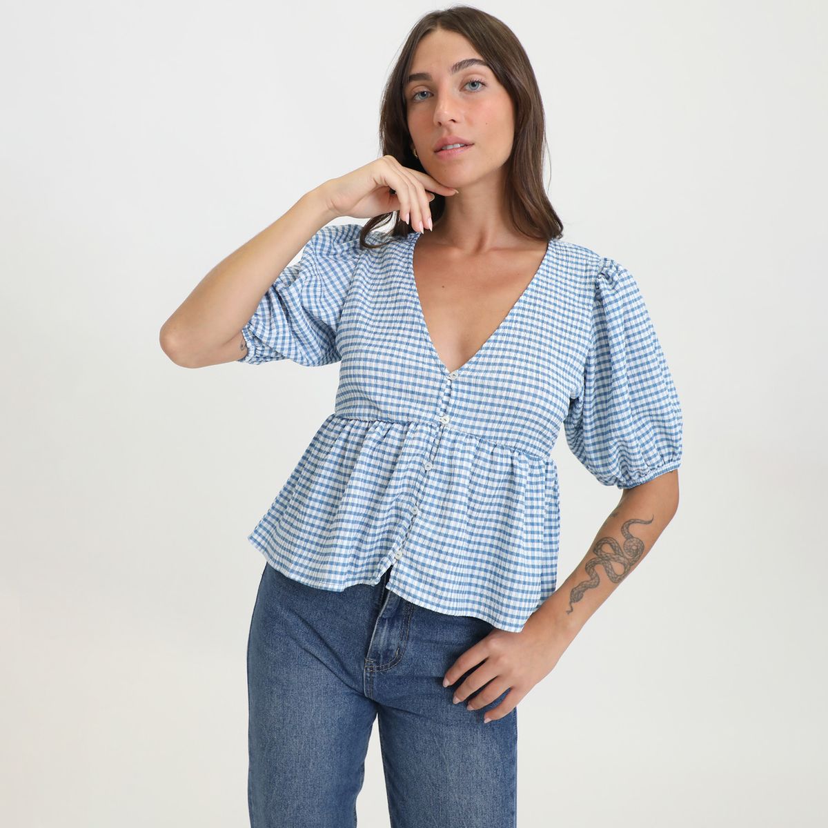 BASEMENT - Blusa Casual Mujer Basement
