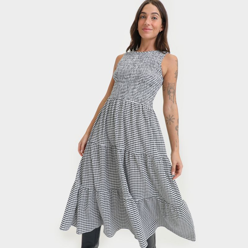 BASEMENT - Vestido Largo Mujer Basement