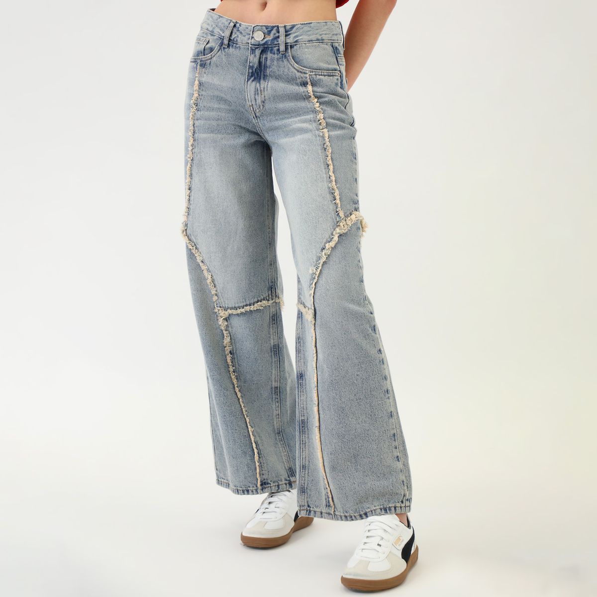 SYBILLA - Jean Baggy Mujer Sybilla