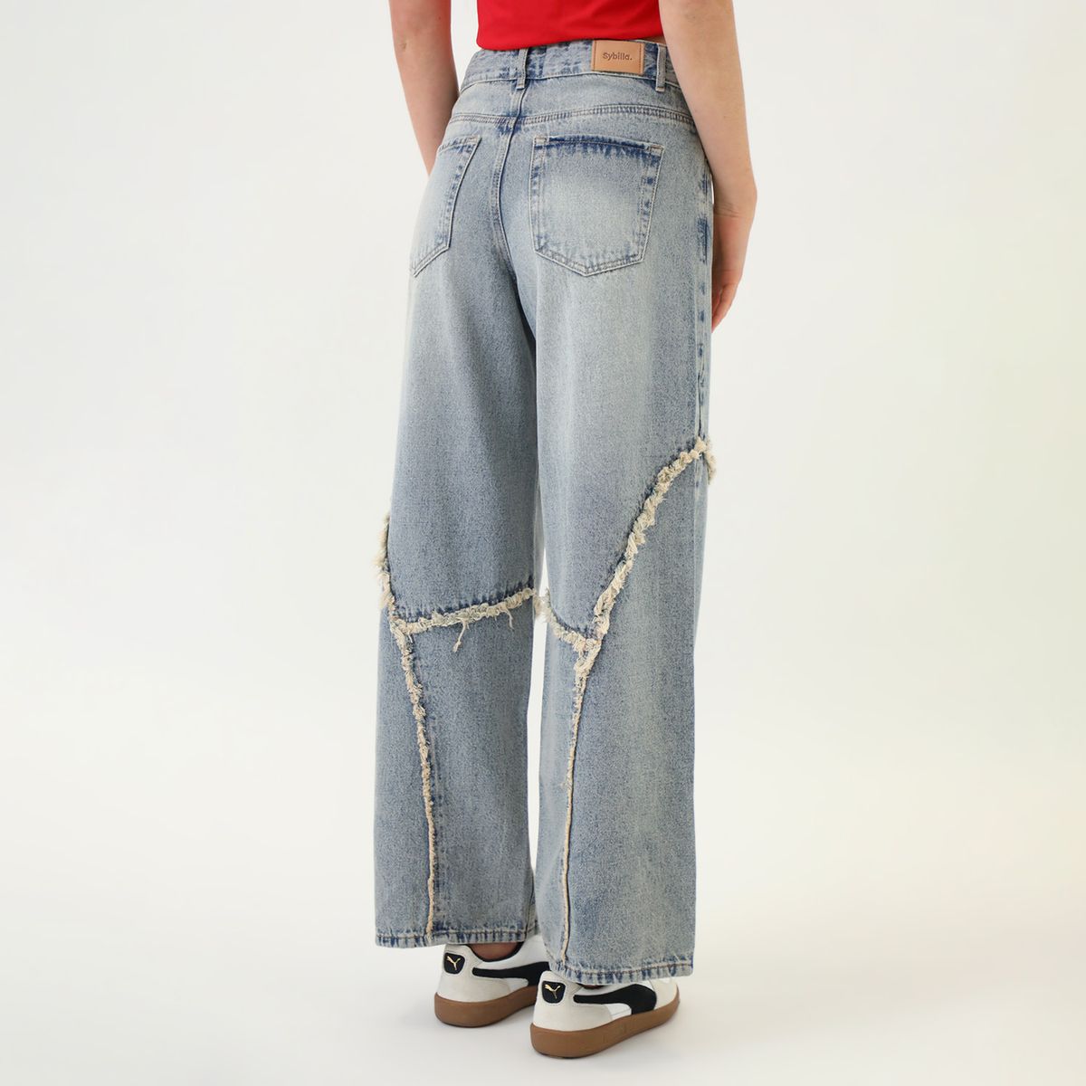 SYBILLA - Jean Baggy Mujer Sybilla
