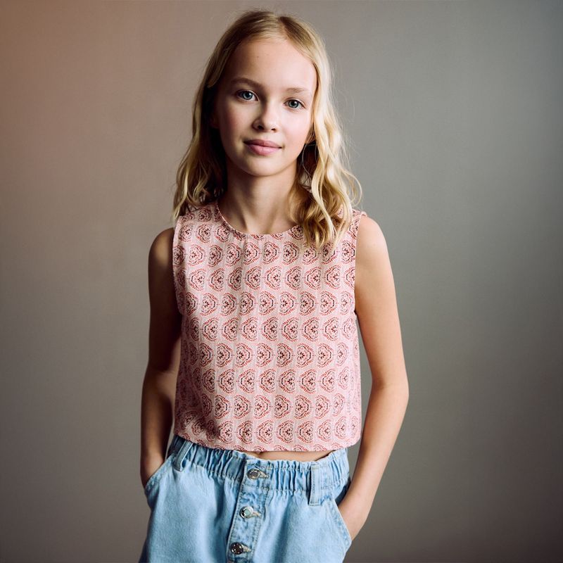 MANGO KIDS - Blusa Niña Mango Kids