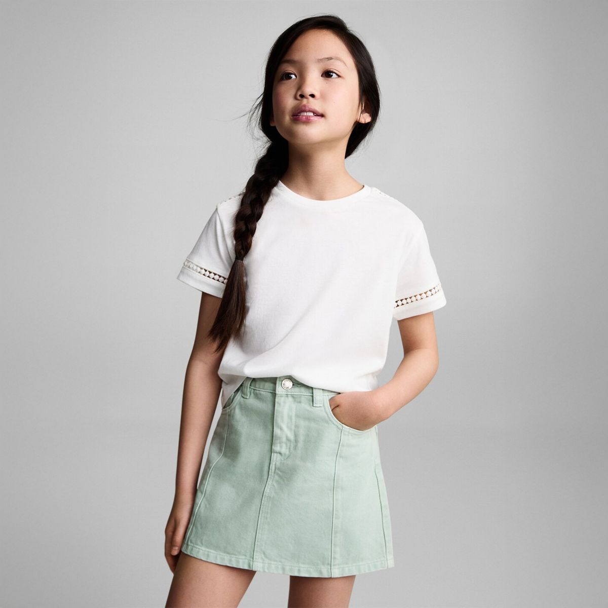 MANGO KIDS - Falda Niña Mango Kids