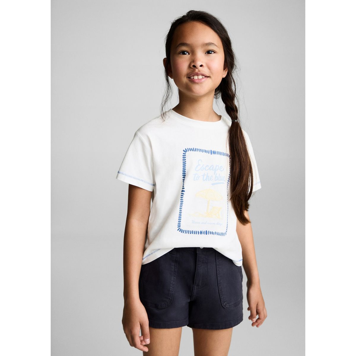 MANGO KIDS - Polo Niña Manga Corta Mango Kids