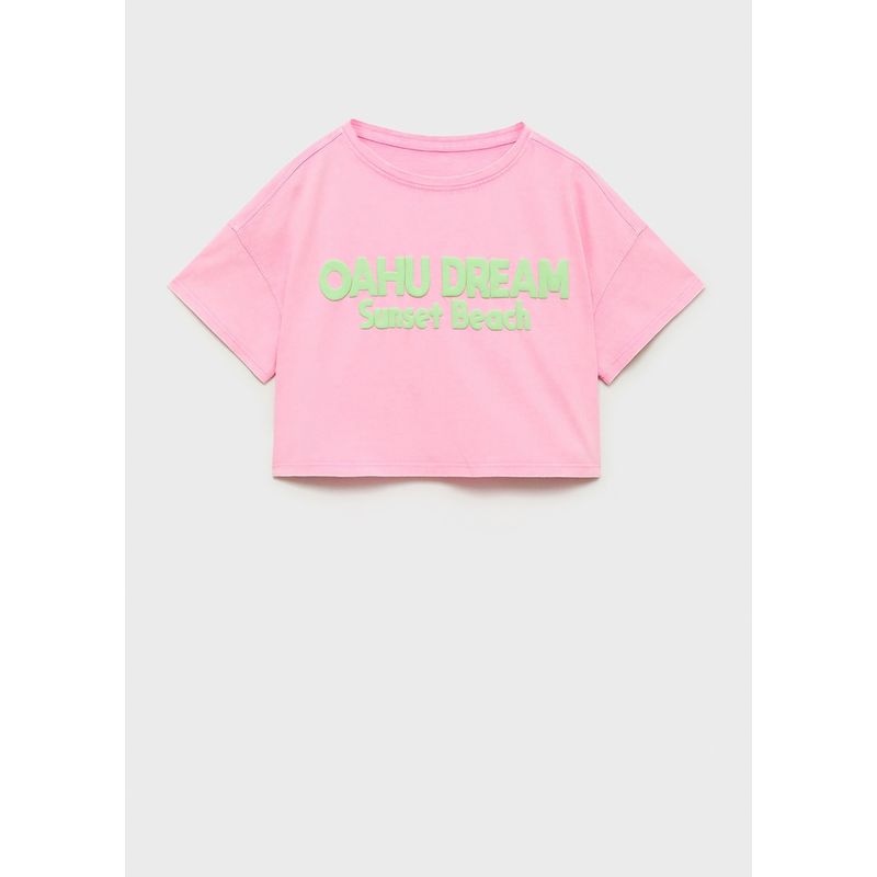 MANGO KIDS - Polo Niña Manga Corta Algodón Mango Kids