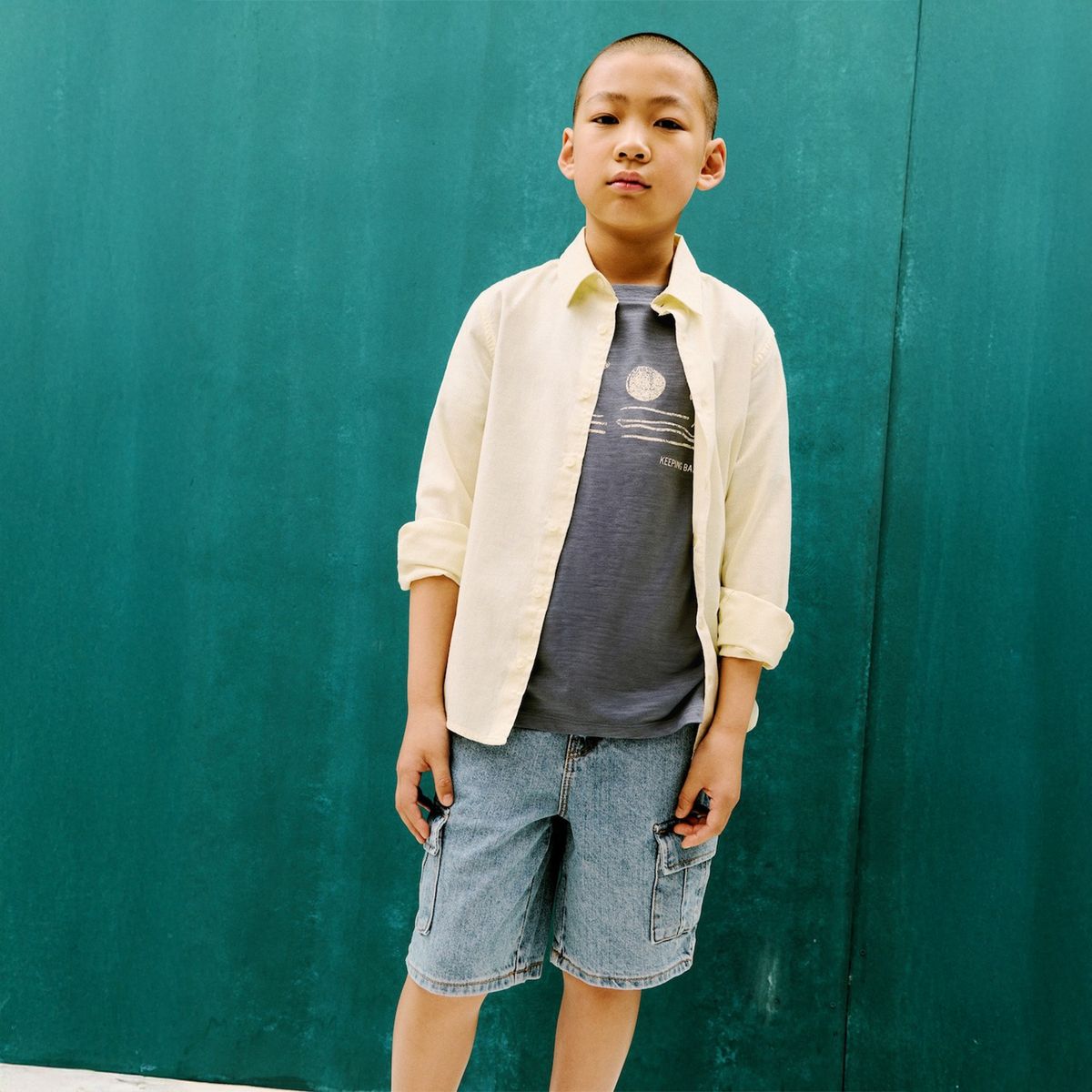 MANGO KIDS - Polo Niño Manga Corta Mango Kids