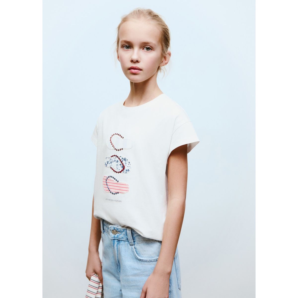 MANGO KIDS - Camiseta Niña Mango Kids