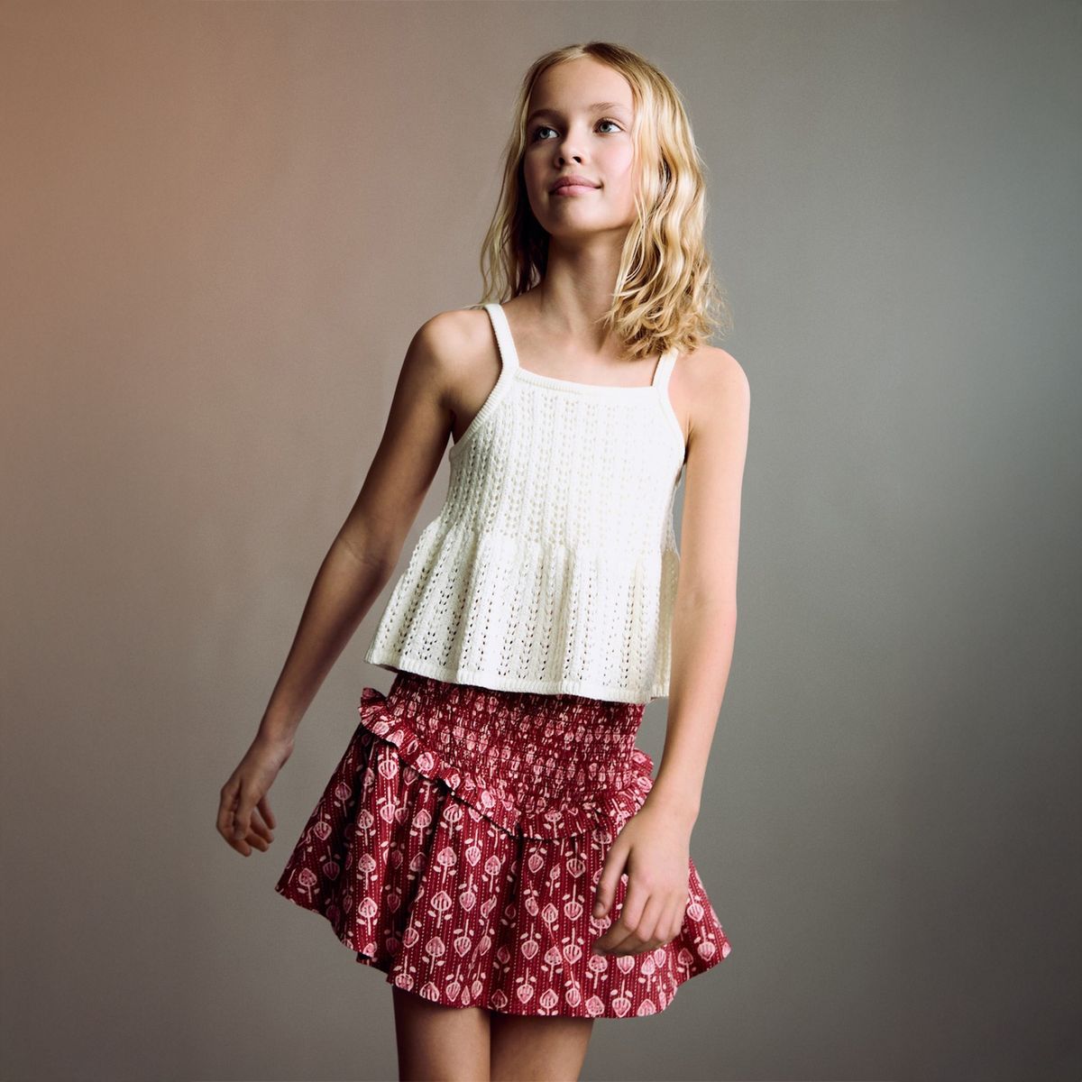 MANGO KIDS - Falda Niña Mango Kids