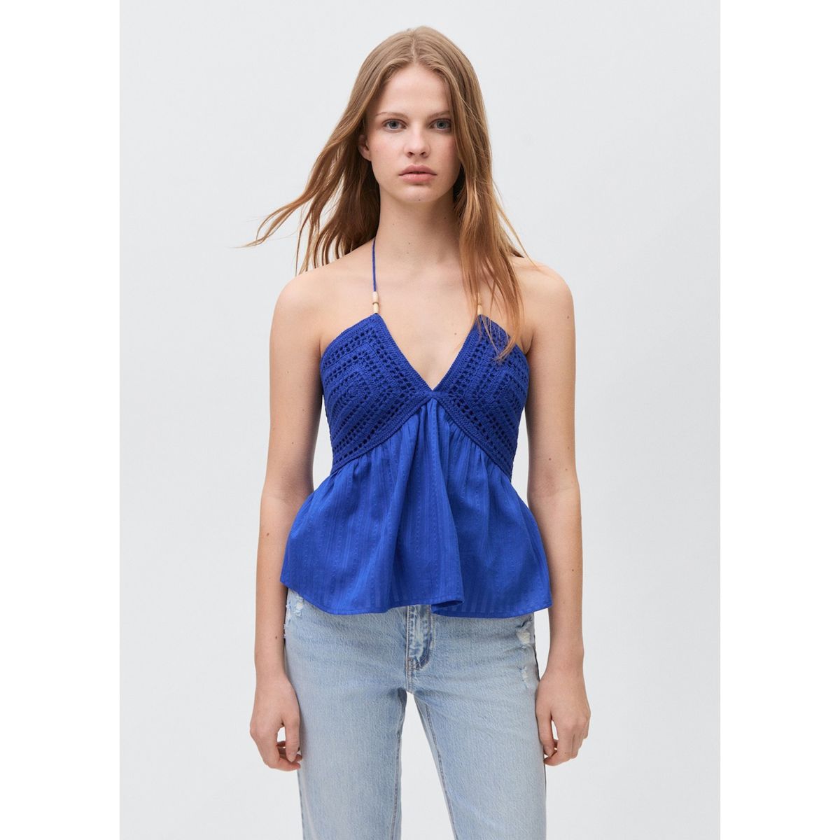 MANGO TEEN - Top Casual Mujer Mango Teen