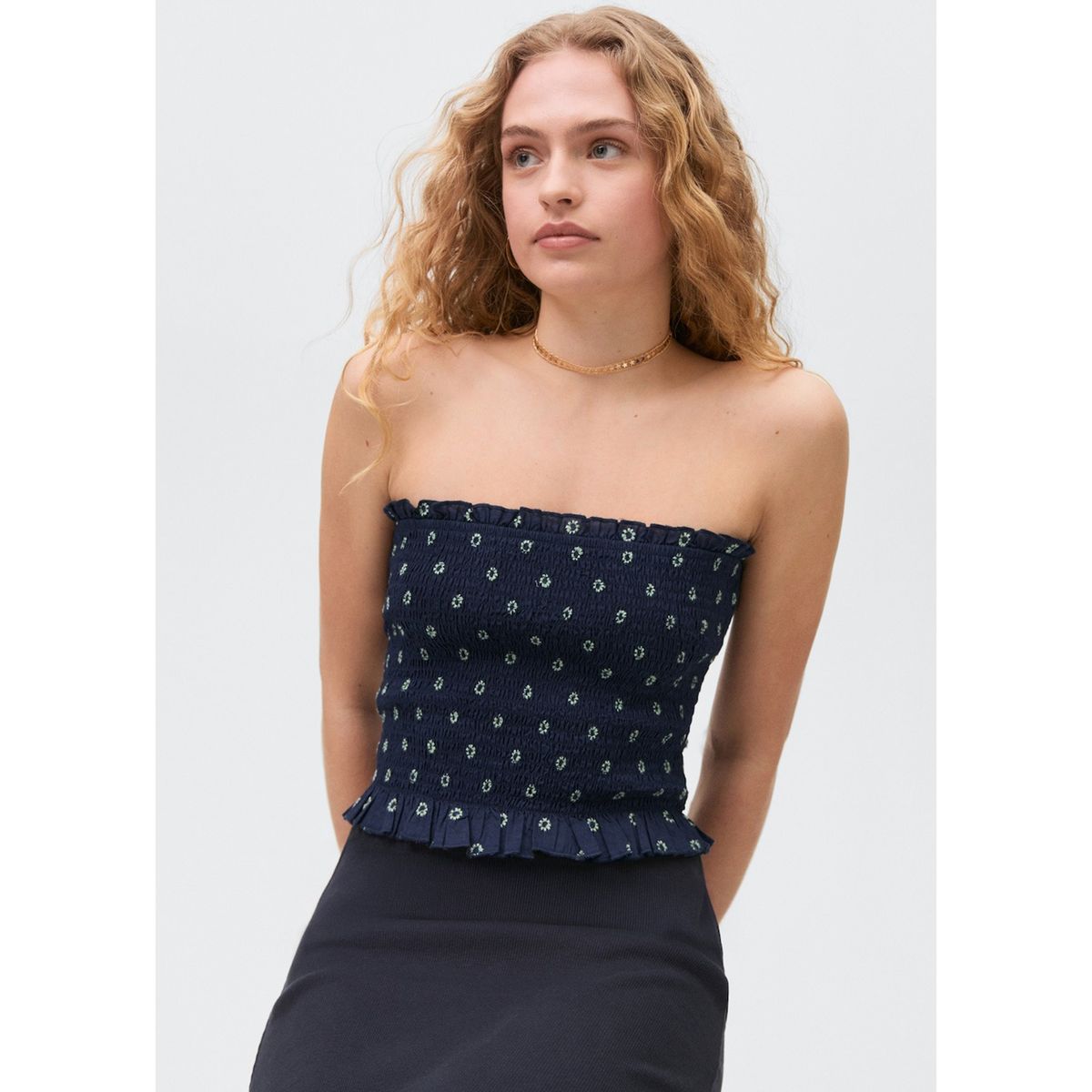 MANGO TEEN - Top Casual Mujer Mango Teen