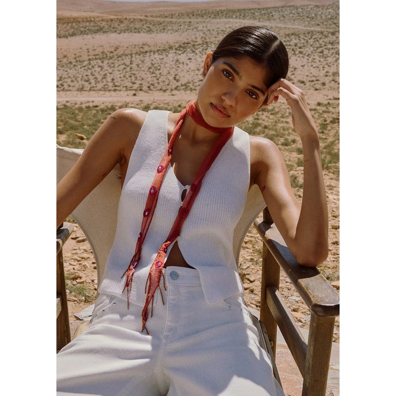 MANGO TEEN - Top Casual Mujer Mango Teen