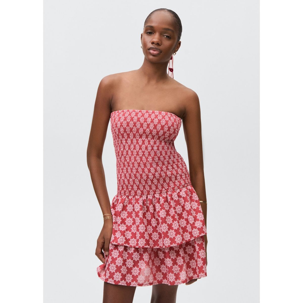 MANGO TEEN - Vestido Corto Mujer Mango Teen