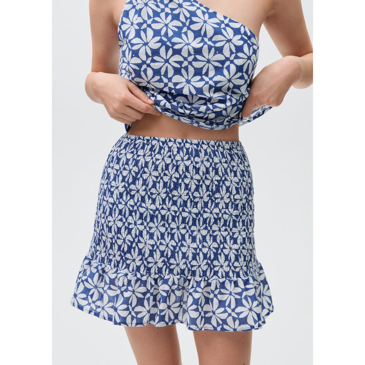 MANGO TEEN - Falda Corta Mujer Mango Teen