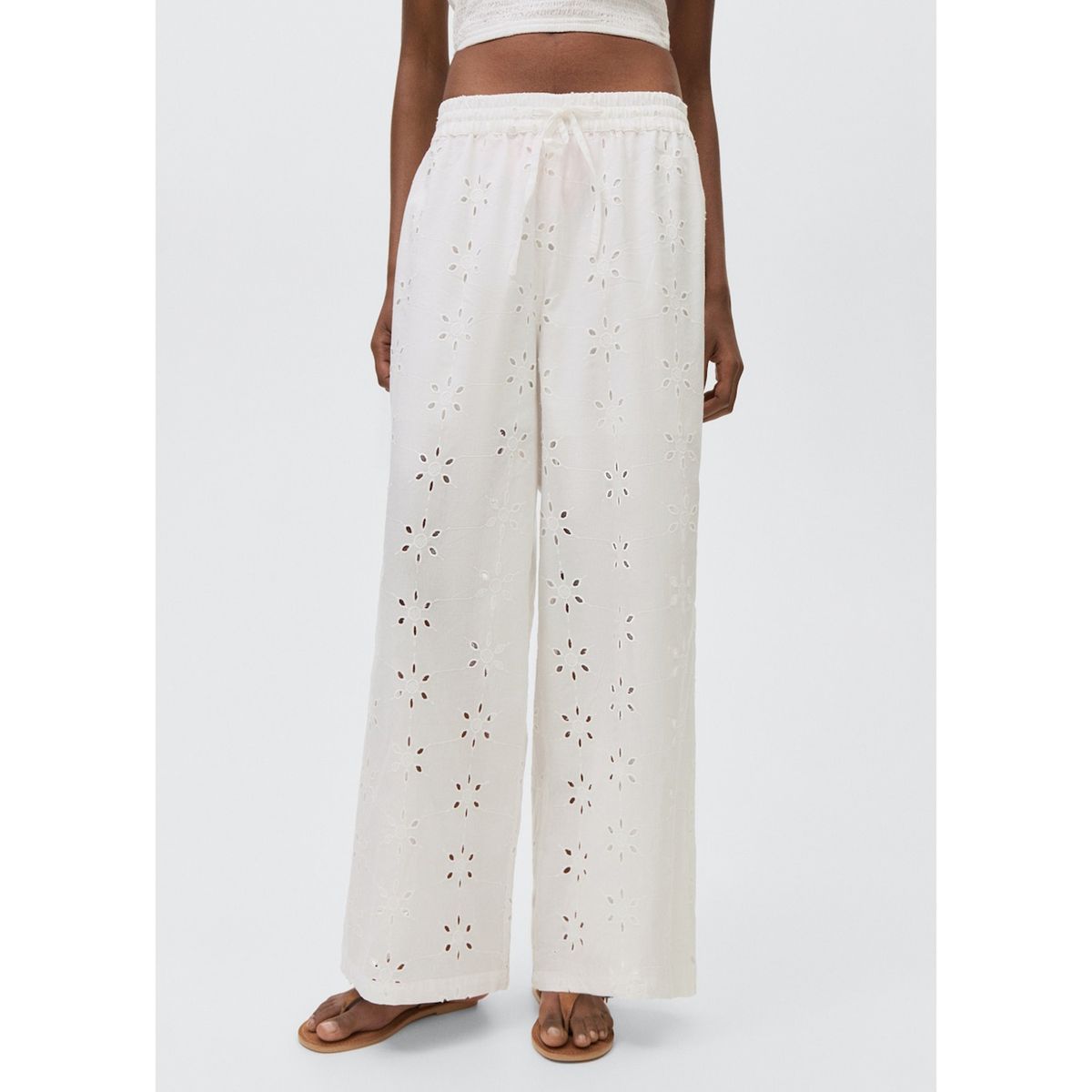 MANGO TEEN - Pantalón Casual Mujer Mango Teen.