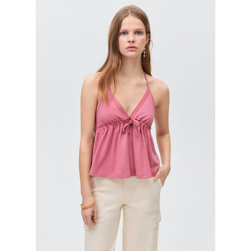 MANGO TEEN - Top Casual Mujer Mango Teen