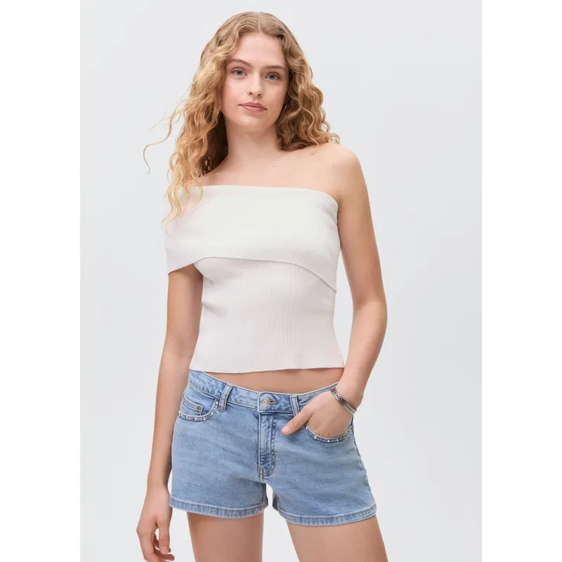 MANGO TEEN - Top Casual Mujer Mango Teen