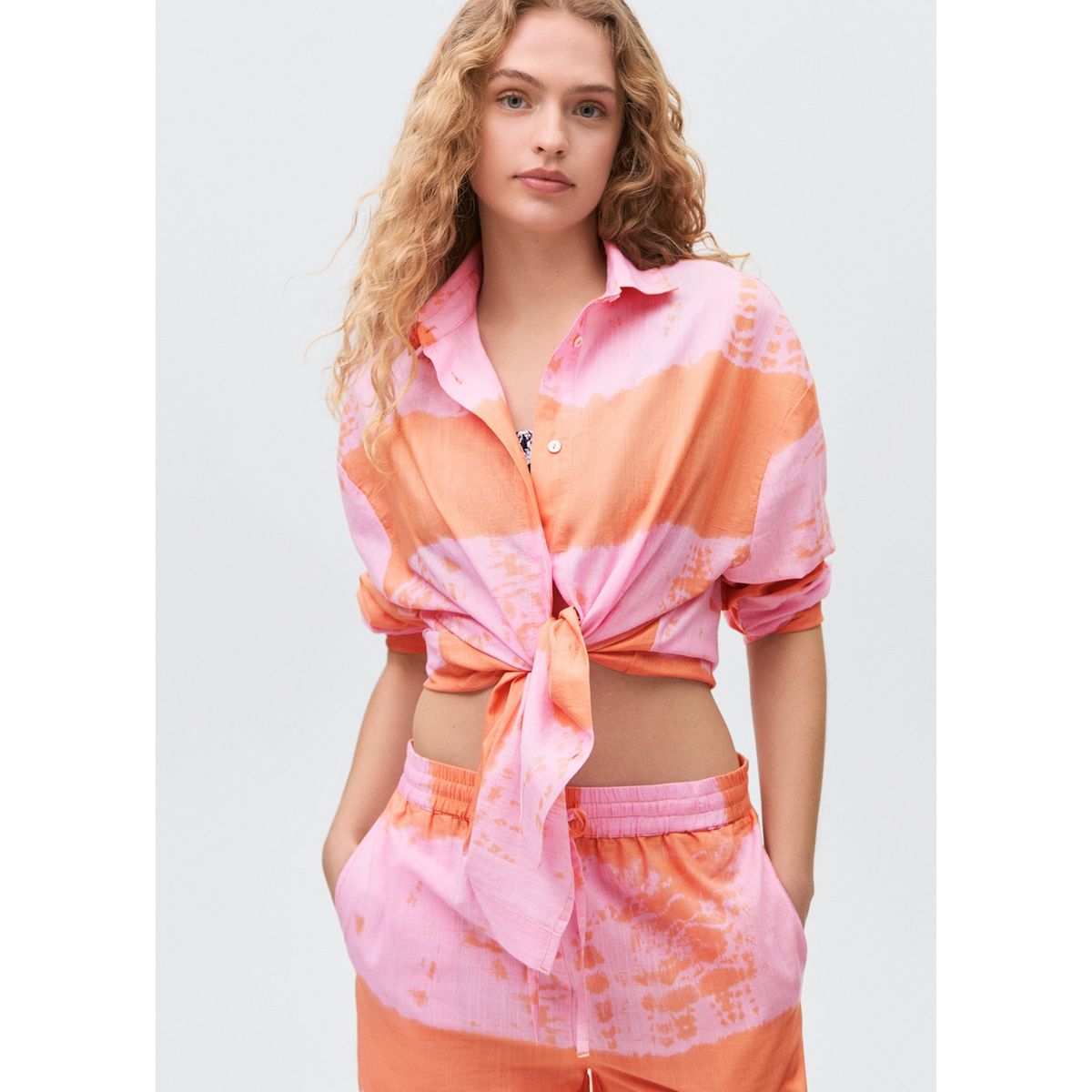 MANGO TEEN - Blusa Casual Mujer Mango Teen