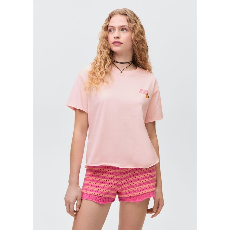 MANGO TEEN - Polo Casual Mujer Mango Teen