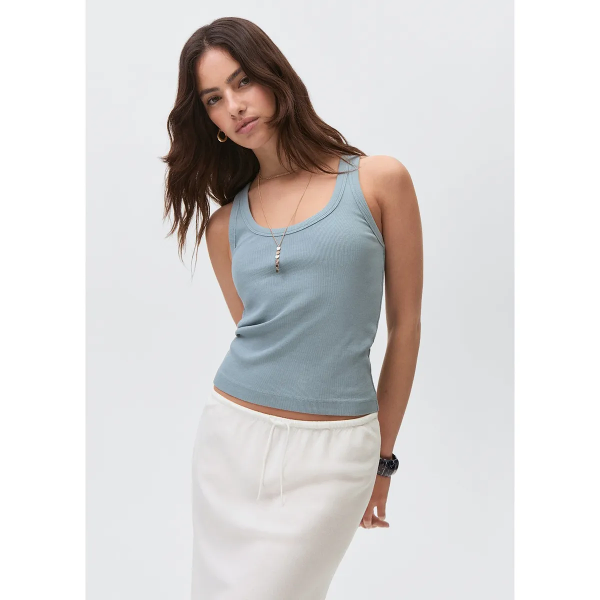 MANGO TEEN - Falda Larga Mujer Mango Teen