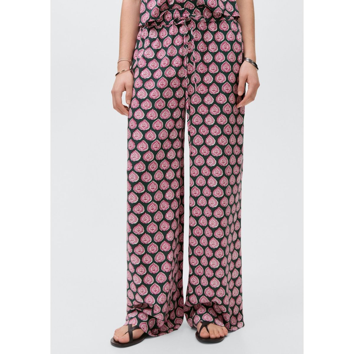 MANGO TEEN - Pantalón Casual Mujer Mango Teen