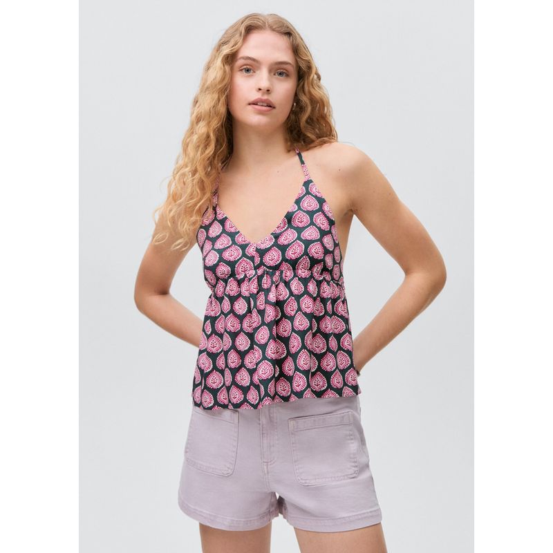 MANGO TEEN - Top Casual Mujer Mango Teen