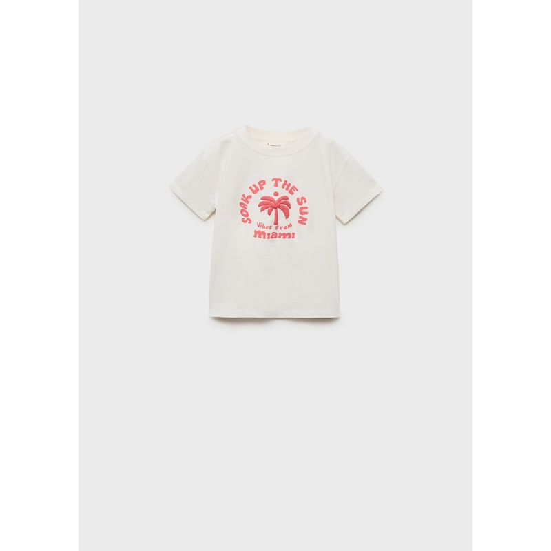 MANGO KIDS - Camiseta Bebé Niño Mango Kids
