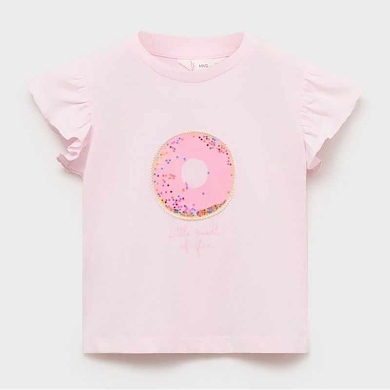 MANGO KIDS - Camiseta Bebé Niña Mango Kids