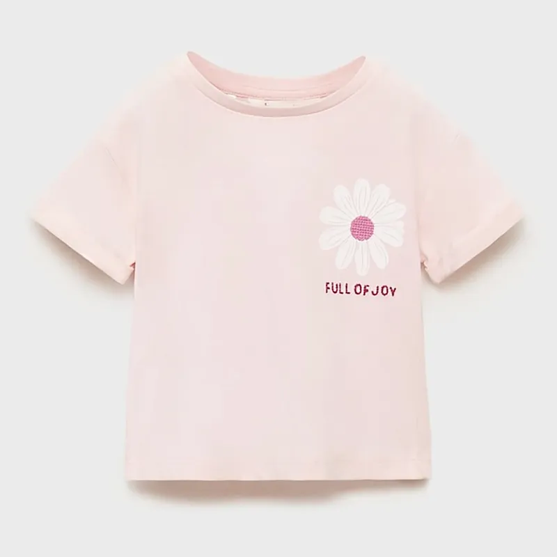 MANGO KIDS - Camiseta Bebé Niña Mango Kids