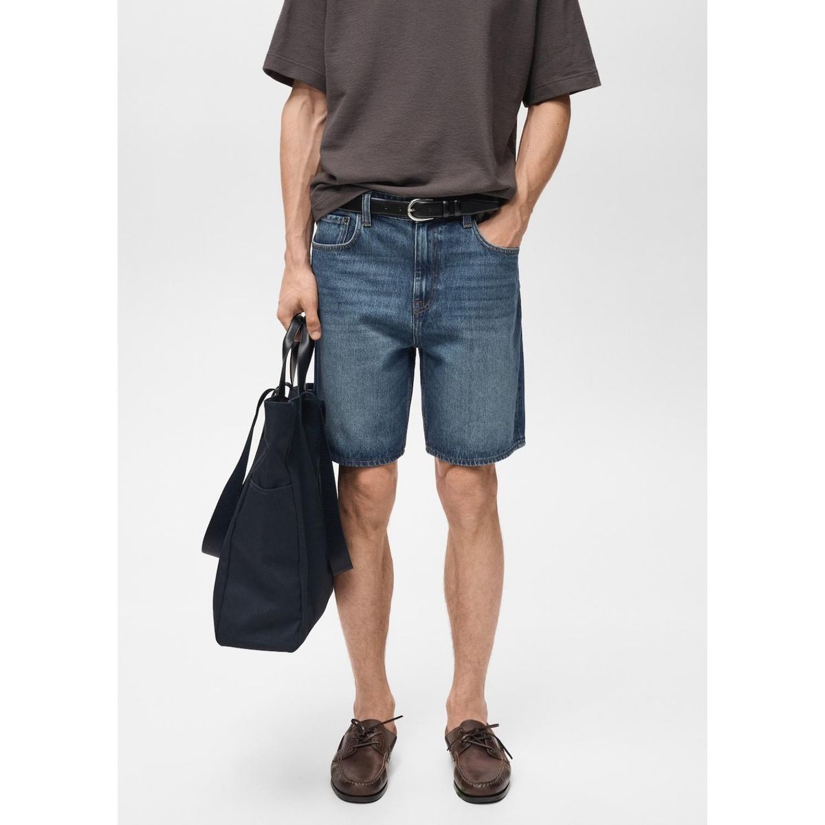 MANGO - Short Jean Regular Fit Casual Mango Man