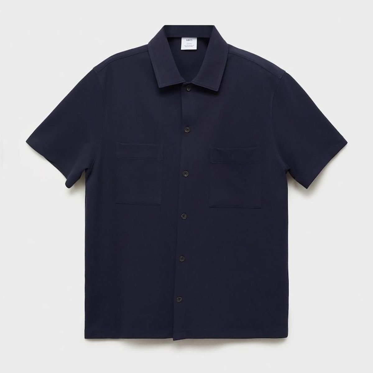 MANGO - Camisa Algodón Casual Mango Man