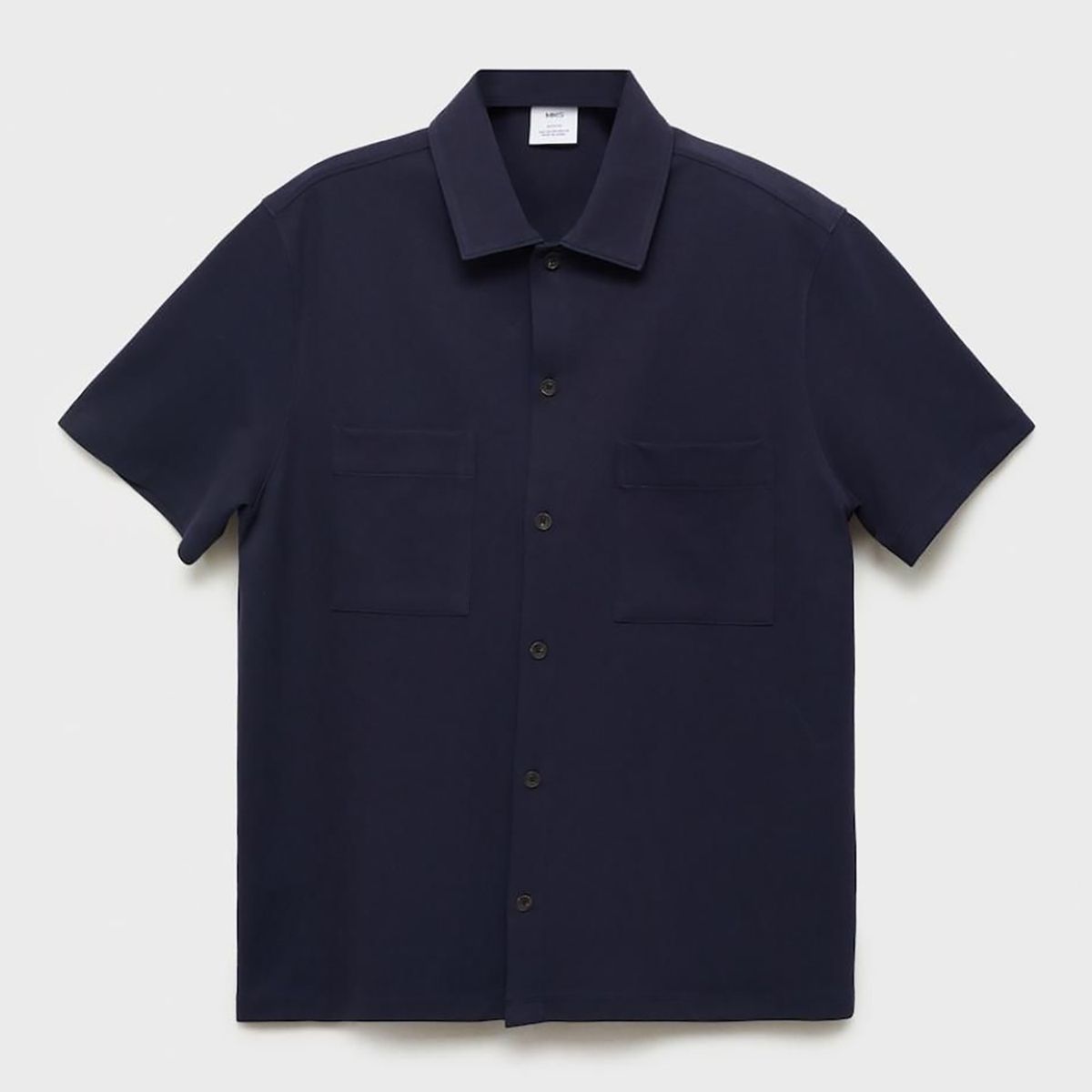 MANGO - Camisa Algodón Casual Mango Man