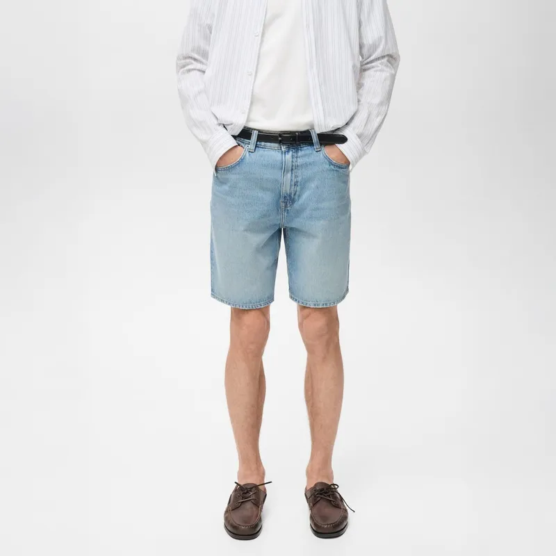 MANGO - Short Jean Regular Fit Casual Mango Man