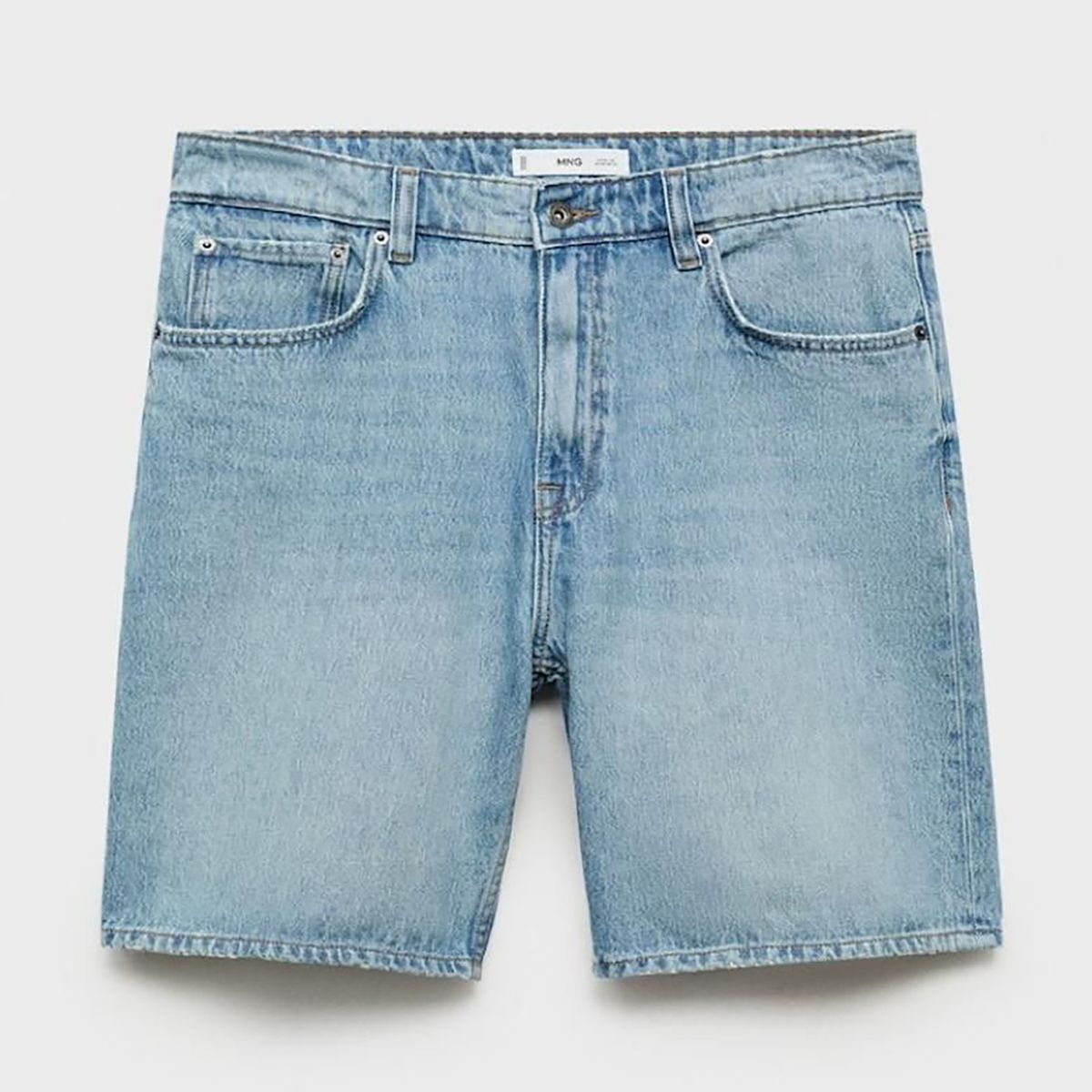 MANGO - Short Jean Regular Fit Casual Mango Man