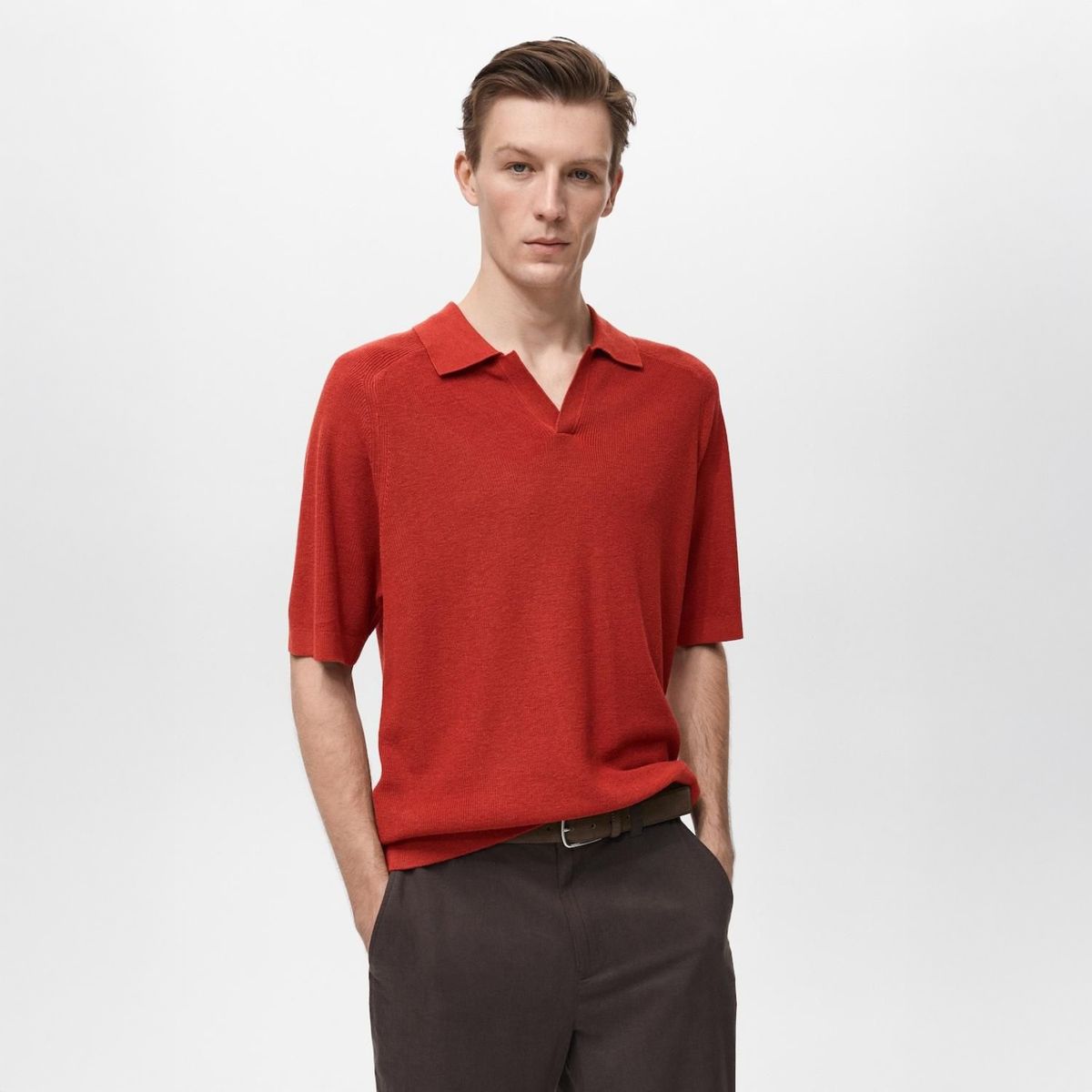 MANGO - Polo Manga Corta Casual Mango Man