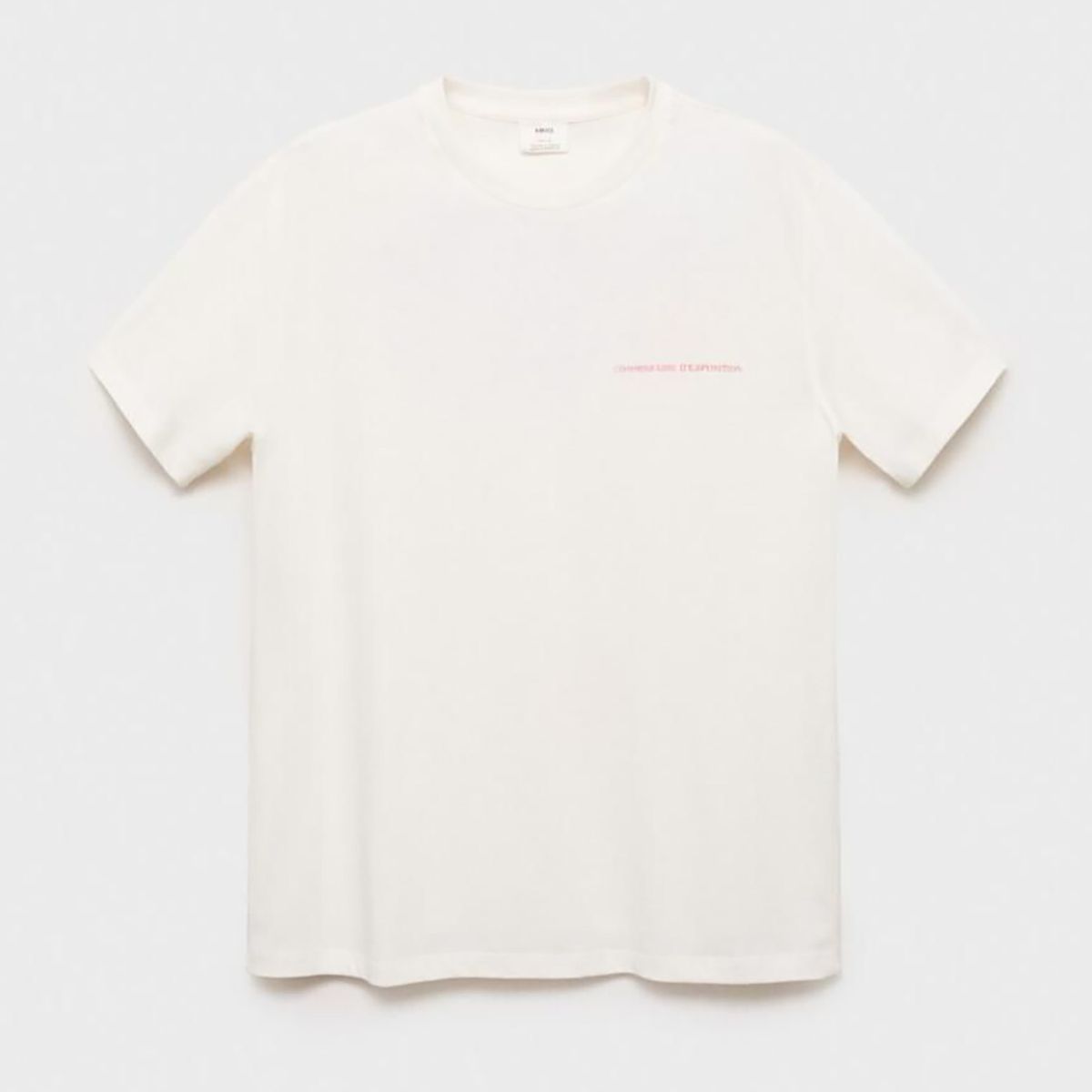 MANGO - Camiseta Algodón Casual Mango Man