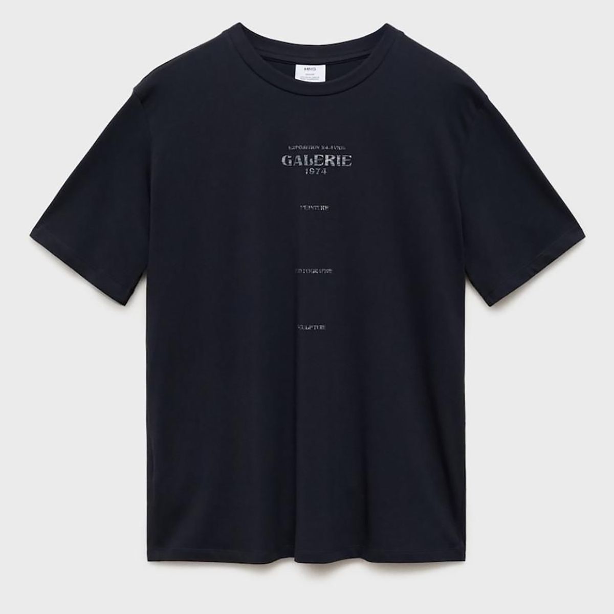 MANGO - Polo Estampada Manga Corta Mango Man