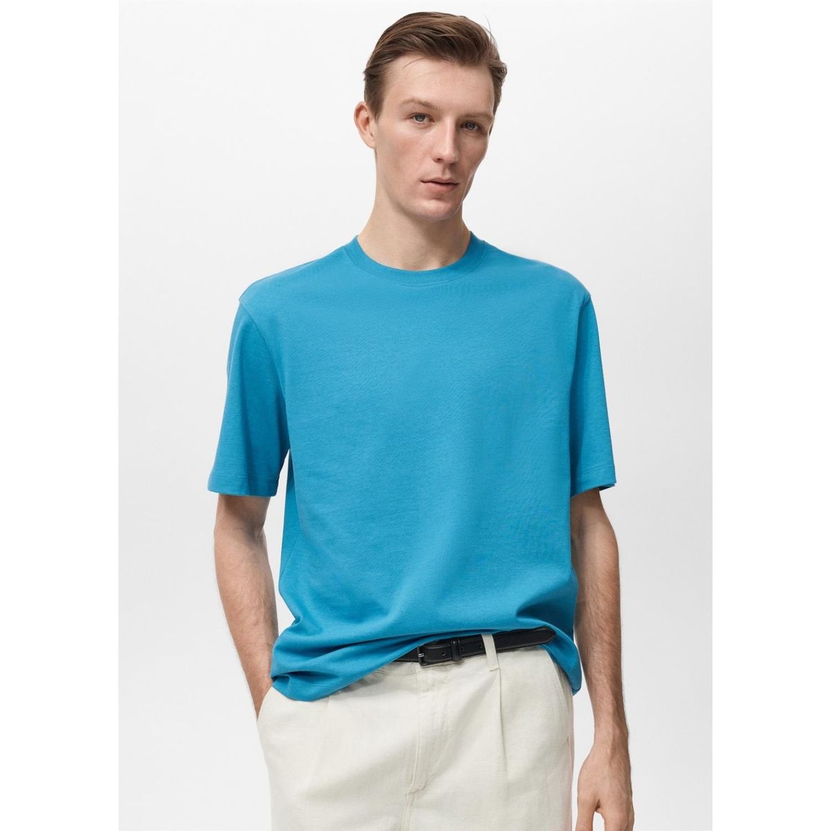 MANGO - Polo Manga Corta Hombre Mango