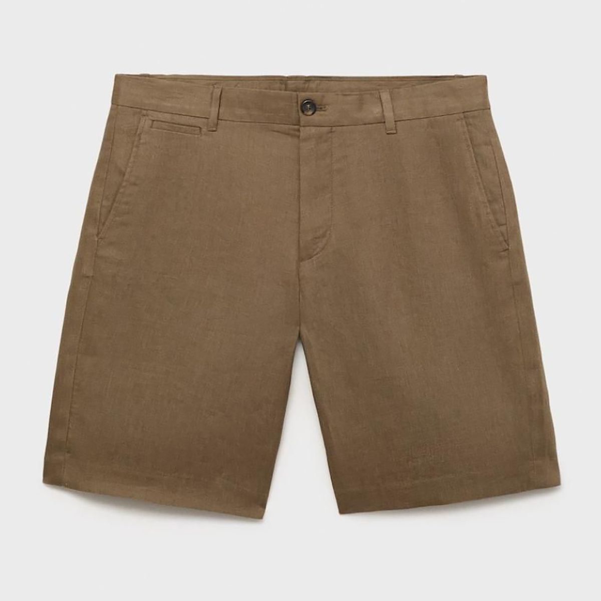 MANGO - Short Casual Slim Fit 100% Lino Mango Man